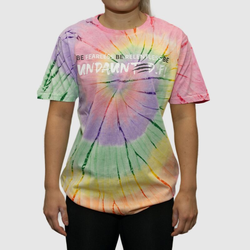 UNDTD Rainbow Spiral unisex t-paita - Image 2