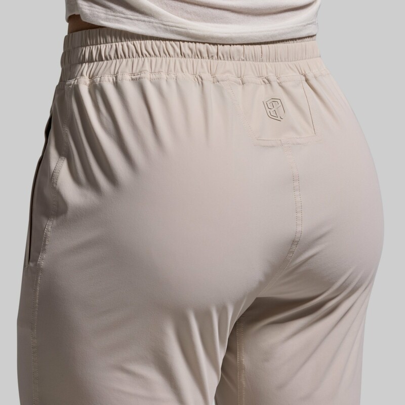 BORN PRIMITIVE Performance Joggers naisten housut - Oatmeal - Image 6