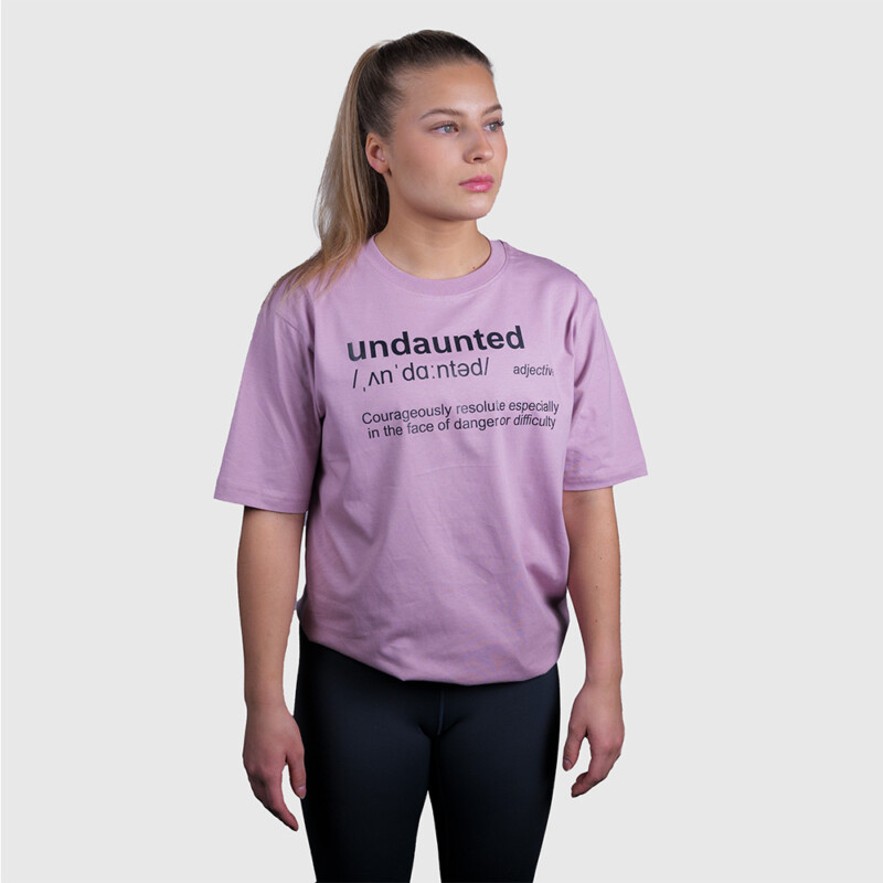 UNDTD Meaning 2.0 Oversize t-paita - Miami Pink