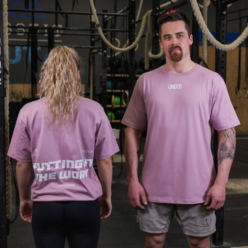 UNDTD Putting in The Work T-paita - Miami Pink - Image 3