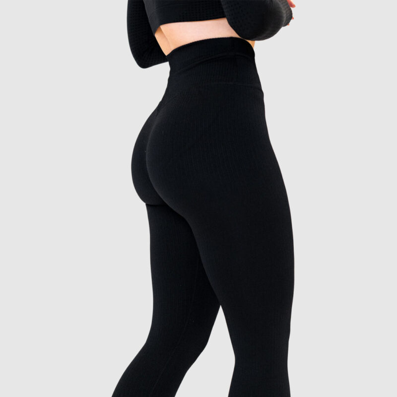 CRUSHFIT Ribbed Tights naisten trikoot - Musta - Image 5